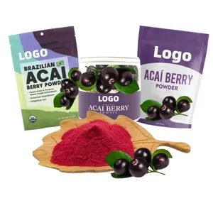 Wholesale Price OEM/ODM acai berry powder mushroom extract acai berry powder 99% water soluble acai berry