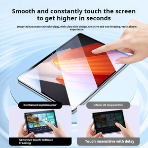 Kit <span class=keywords><strong>di</strong></span> Installazione Facile, Pellicola Protettiva in <span class=keywords><strong>Vetro</strong></span> Temperato 9H 3D Anti-Impronta e Anti-Graffio, Copertura Totale per Honor Tablet Pad GT - Product Image 3