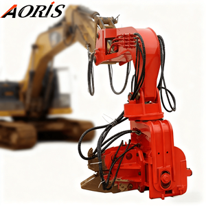 12 톤 15 톤 20 톤 25 톤 30 톤 40 톤 50 톤 굴삭기 장착 바이브로 해머 공장 가격 시트 파일 드라이버 판매 - Product Image 1