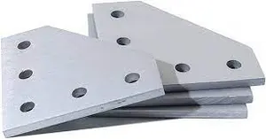 2020 3030 4040 Aluminum 5 Holes Connector Plates L Shape Aluminum Profile Outside Connecting Bracket