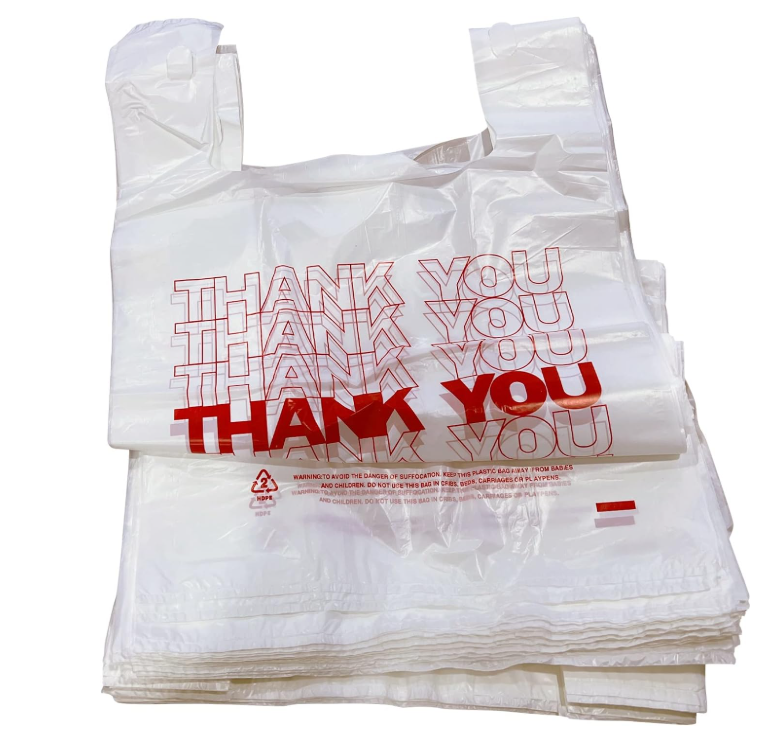 Low Price Supermarket Vest Plastic Packing