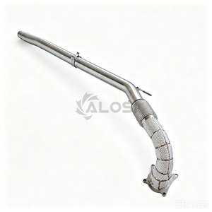 Compatible avec Volkswagen Mk5 GTi |   Jetta |   Tuyau d'échappement droit en acier inoxydable pour Audi A3 2.0T 2006-2011 - Product Image 6