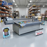 Printer UV Inkjet China Harga Lebih Murah Ukuran 2513 Multifungsi untuk Ubin Kaca Printer Flatbed UV