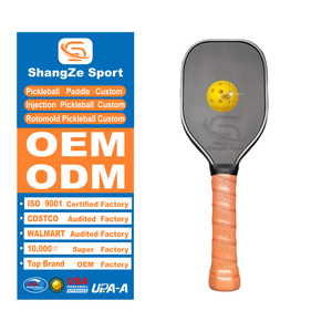 Raquette de pickleball portable SHANGZE de haute qualité, durable, légère, écologique, approuvée par l'USAPA, nid d'abeilles, 16 mm, <span class=keywords><strong>pour</strong></span> enfants - Product Image 1
