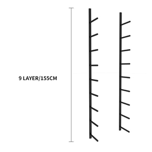 Giá Để Thảm Yoga Nhiều Lớp Tùy Chỉnh Tập Gym Giá Trưng Bày Thảm Yoga Gắn Tường Chất Lượng Cao - Product Image 6