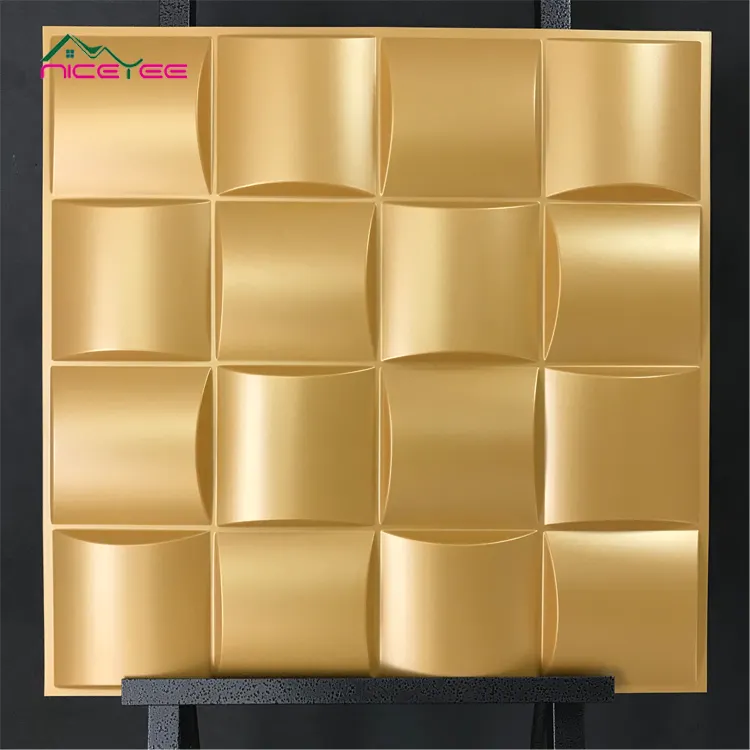 Rich Color 3d panels wall design Wall Panels Interior 3d Wallpaper factories