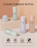 Ensemble d'emballages de soins de la peau Mingdun 45/65/110/150/180ml Premium pour kit facial éclaircissant et anti-âge au curcuma, flacon et pot de lotion