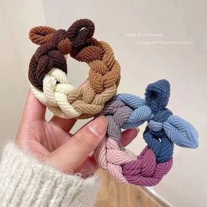 Élastique à cheveux anti-emmêlement confortable pour la <span class=keywords><strong>gym</strong></span>, <span class=keywords><strong>chouchou</strong></span> antidérapant pour femme, accessoires capillaires pratiques - Product Image 4