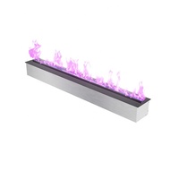 Cheminée LED moderne SEFIRE VSFB1250 avec insert à vapeur d'eau 3D, installation facile, télécommande Wi-Fi, design populaire pour salon