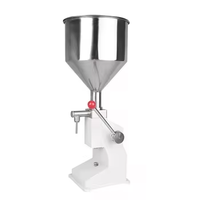 Yujun A03 Machine de remplissage manuelle Machine de remplissage de liquide de remplissage de pâte cosmétique de bouteille en acier inoxydable cosmétique
