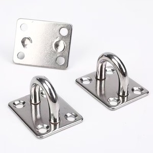 Anneau de levage en acier inoxydable Yonggao 304, plaque carrée, quincaillerie marine, fixation pour bateau - Product Image 2