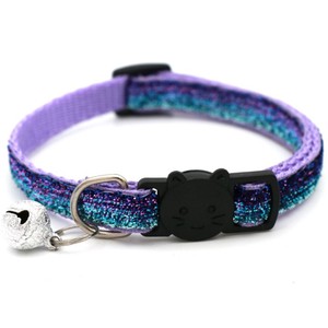 <span class=keywords><strong>Collar</strong></span> de seguridad para cachorros y gatos, tela de nailon brillante - Product Image 3