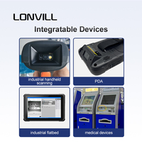LONVILL software de alta velocidad RVM 360 Escáner Lector Arduino OEM 1d 2d Motor de escaneo de código de barras máquina expendedora inversa