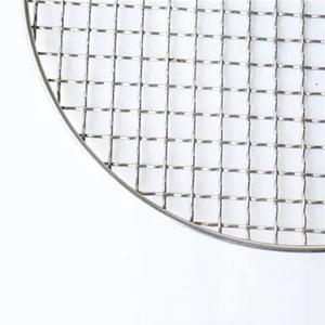 Best Selling Food Grade Stainless Steel Round BBQ <b>Grill</b> <b>Mesh</b> Custom Diameter <b>for</b> Outdoor Camping and Picnic Style - Product Image 1