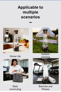 Botella de Agua de Hidrógeno Premium, Taza de Viaje, Diseño Dividido, Sin Filtro, Fácil Operación con un Solo Toque, Generador de Hidrógeno Portátil Saludable - Product Image 5