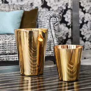 Commercio all'ingrosso <span class=keywords><strong>di</strong></span> lusso placcato argento Extra Large <span class=keywords><strong>vetro</strong></span> candela barattolo Multi stoppini grande vaso <span class=keywords><strong>di</strong></span> <span class=keywords><strong>vetro</strong></span> per la decorazione della casa - Product Image 6