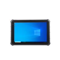 Tablet PC Industrial de 10.1 Pulgadas, Windows 10, Intel N100, Refrigeración por Ventilador, RJ45, RS232, CAN BUS, IP67, 8/16 GB + 2 TB, Batería Intercambiable en Caliente, Sin Tiempo de Inactividad