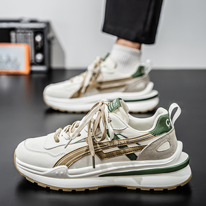 Nouvelles Chaussures de Course Confortables à Lacets et Semelles Épaisses 2026 pour Hommes – Mocassins Décontractés Respirants Frenulum Evergreen Printemps Été Automne - Product Image 6