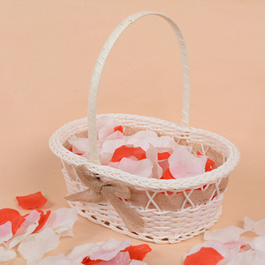 <span class=keywords><strong>Panier</strong></span> de rangement moderne en rotin plastique fait main pour pains vapeur et fruits/légumes, organisateur de cuisine - Product Image 3
