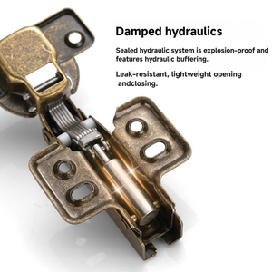 Антикварная латунная петля из холоднокатаной стали в винтажном китайском стиле, бесшумная, для мебели, с плавным закрыванием, экологичная, для отелей - Product Image 3