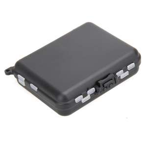 NEWMAJOR Caja de Almacenamiento Rígida para Señuelos de Pesca, de Plástico PP Negro, 12x10x3cm, con Compartimento Extraíble para Uso en Exteriores - Product Image 5