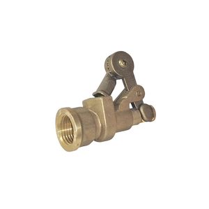 Válvula de Retención de Bola Flotante de Latón Ajustable por el Fabricante, Válvula Manual para Optimizar el Flujo de Agua, Conexión de Rosca Mediana - Product Image 4