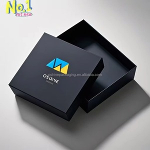 Custom Satin Luxury Magnetic Square Paper <b>Box</b> Handle Cosmetics Recyclable Black EVA Insert Embossed Logo Waterproof Feature - Product Image 4