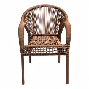 Ergonomic Rattan Lounge <strong>Chair</strong> with Wide Armrests Great Garden <strong>Chair</strong> with Anti-rust Aluminum for Terrace Decks &amp; <strong>Conservatory</strong> - Product Image 1