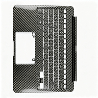 Boîtier de clavier mécanique en fibre de carbone haute rigidité, personnalisable pour le jeu et le bureau, certifié CE