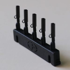 Machine à extensions <span class=keywords><strong>de</strong></span> cheveux en plastique 6D avec pinces et <span class=keywords><strong>boucle</strong></span> en C pour kit d'extensions <span class=keywords><strong>de</strong></span> cheveux sans trace <span class=keywords><strong>de</strong></span> 2e génération (40 pièces) - Product Image 1