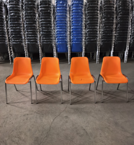 Chaises d'école et de bureau en plastique durables, empilables, modernes et populaires pour les événements, personnalisables en gros - Product Image 5