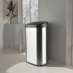 El Bote de Basura de Acero Inoxidable con Sensor de 50L Más Vendido, Contenedor de Residuos con Tapa para Uso en el Hogar y la Cocina - Product Image 4