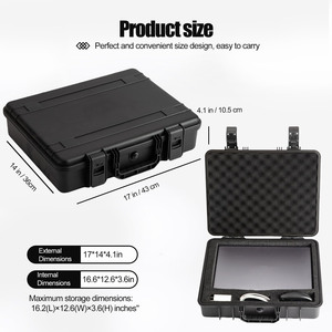 Estuche Rígido para Pistola con Ruedas GLARY de Gran Capacidad, Estuche Protector Táctico para Exteriores con Ruedas para Herramientas - Product Image 2