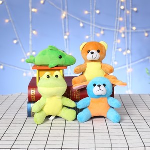 <span class=keywords><strong>Mini</strong></span> động vật rừng Mặt dây chuyền dễ thương gà Gấu bông búp bê thỏ sang trọng Thú nhồi bông đồ chơi - Product Image 3