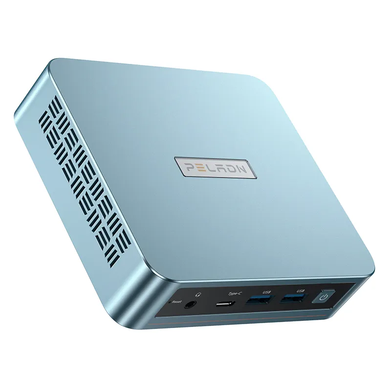 Peladn Business Education Mini PC CPU Intel N100 Office Mini PC Wifi 5.0 BT4.2 16GB DDR4 512GB SSD Mini PC pour Windows 11/LINUX