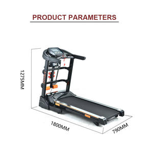 Tapis de course électrique en acier 3.5hp Tapis de course portable pour salle de sport intérieure Tapis de marche avec fréquence cardiaque Cardio Training - Product Image 4