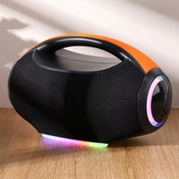 Subwoofer Drum Kecil JEDEL Gaya Baru untuk Luar Ruangan, Volume Tinggi, Speaker Ganda, LED RGB, Baterai Terpasang, untuk Panggilan Radio FM 5.3