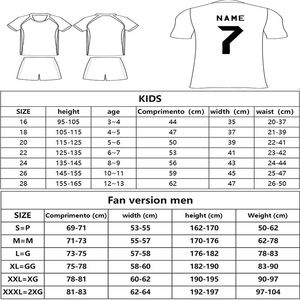 2022 Fußball anzug Match Trainings uniformen gedruckt DIY Kinder Erwachsenen Sporta nzug Trikots Fußball Männer - Product Image 4