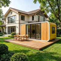 Kabin Apple Modular Prefab Berbahan Aluminium untuk Hotel dan Akomodasi Liburan
