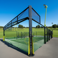 Fabricant de terrains de padel panoramiques WhaleSports en acier galvanisé pour clubs sportifs intérieurs/extérieurs