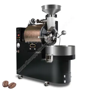 roasting machine drum large scale commercial beans 6kg shop type coffee roaster