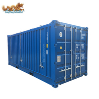 Conteneur maritime High Cube de 20 pieds en acier robuste avec couvercle ouvrant pour l'exploitation minière