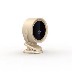 2025 New Arrivals Usb Rechargeable Mini Digital Display Clip <b>Table</b> for Outdoor Foldable Portable Fan - Product Image 4