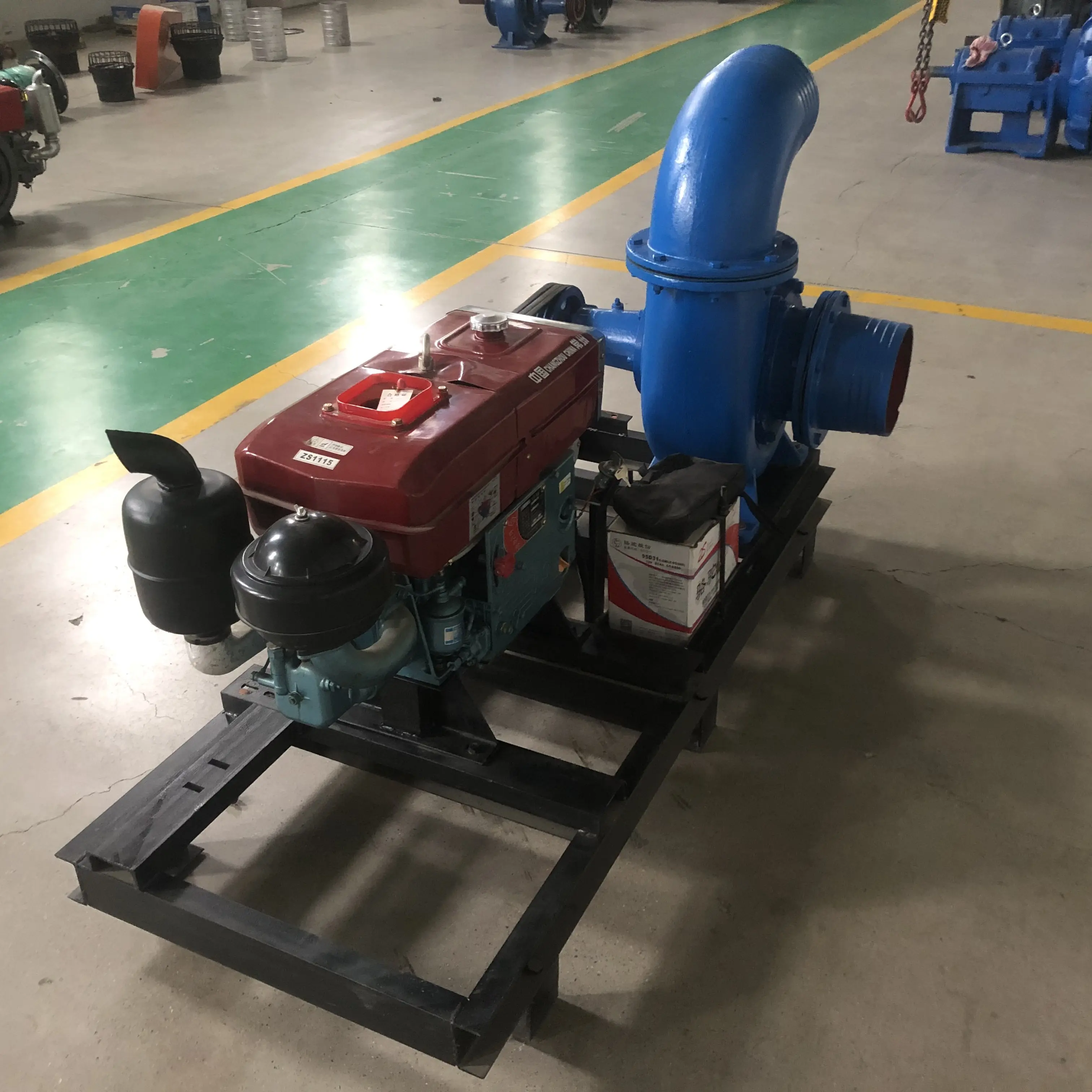 High head centrifugal mixed flow pump is used for agricultural irrigation