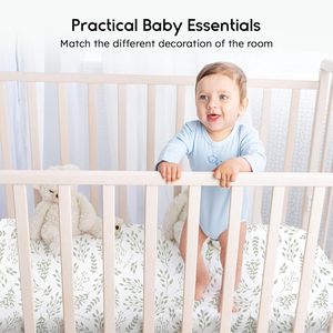 Baby <strong>Crib</strong> Sheets for Boys Girls Fitted <strong>Crib</strong> Sheet 2 Pack for Standard <strong>Crib</strong> Super Soft - Product Image 6