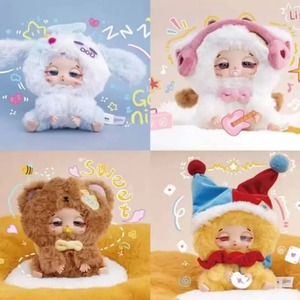 2025 Baby Three <span class=keywords><strong>Doudou</strong></span> Sleepy Head Série Cadeau Porte-Bonheur Boîte Mystère Tendance avec Pendentif de Sac à Dos et Décoration Surprise - Product Image 2