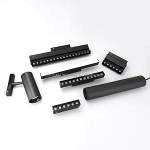 Rail lumineux magnétique moderne, corps en alliage d'aluminium Magmatic, base à 4 fils, blanc chaud CCT, 220-240V AC, CRI élevé 90, durée de vie de 50 000 heures - Product Image 6