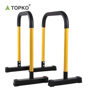 TOPKO Gym regolabili parallette orizzontali equalizzatore Dip bar riabilitazione a casa ginnastica spingere verso l'alto barre parallele Stand