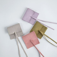 Pochette personnalisée en microfibre et velours pour bijoux (bagues, bracelets, colliers, boucles d'oreilles) – Anti-poussière et anti-oxydation