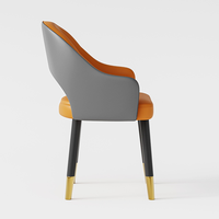 Chaises de réception de banquet nordiques pour hôtel, design contemporain, empilables, salon, salle à manger
